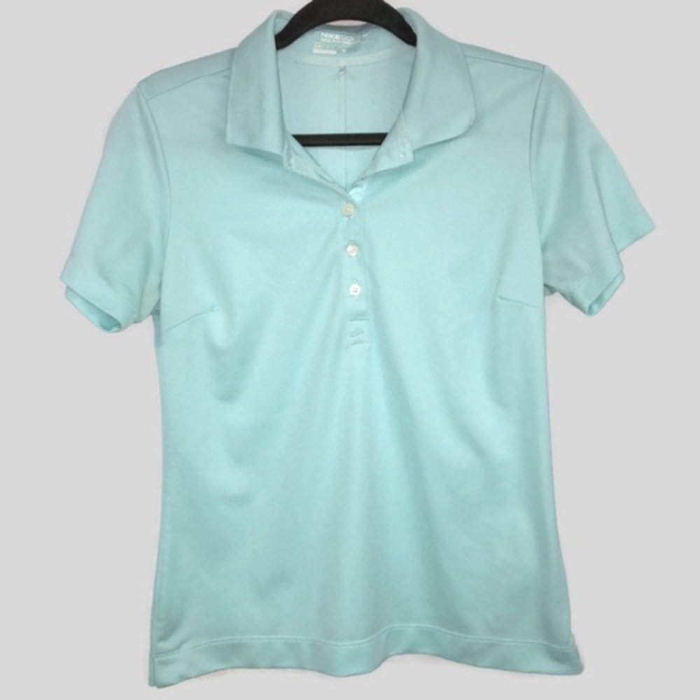 Nike golf woman’s light blue polo